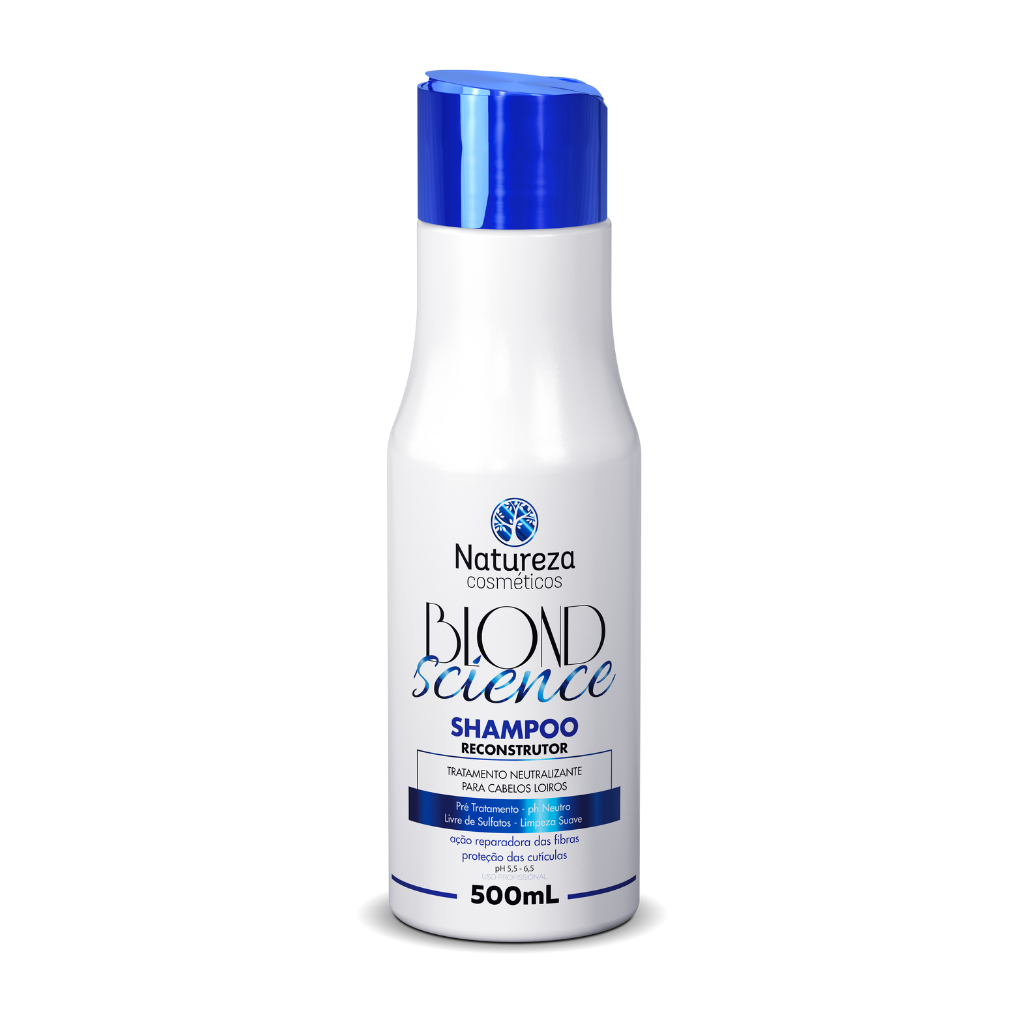 Shampoo Science Natureza Cosméticos - Blond Science - Shampoo 500ml – Natureza Europe